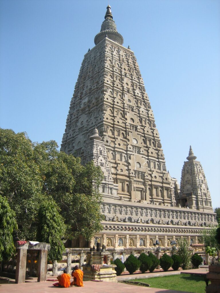 Mahabodhi Temple Complex at Bodh Gaya, Bihar - List of UNESCO World Heritage Sites in India Mahabodhi Temple, Bodh Gaya, Bihar, India