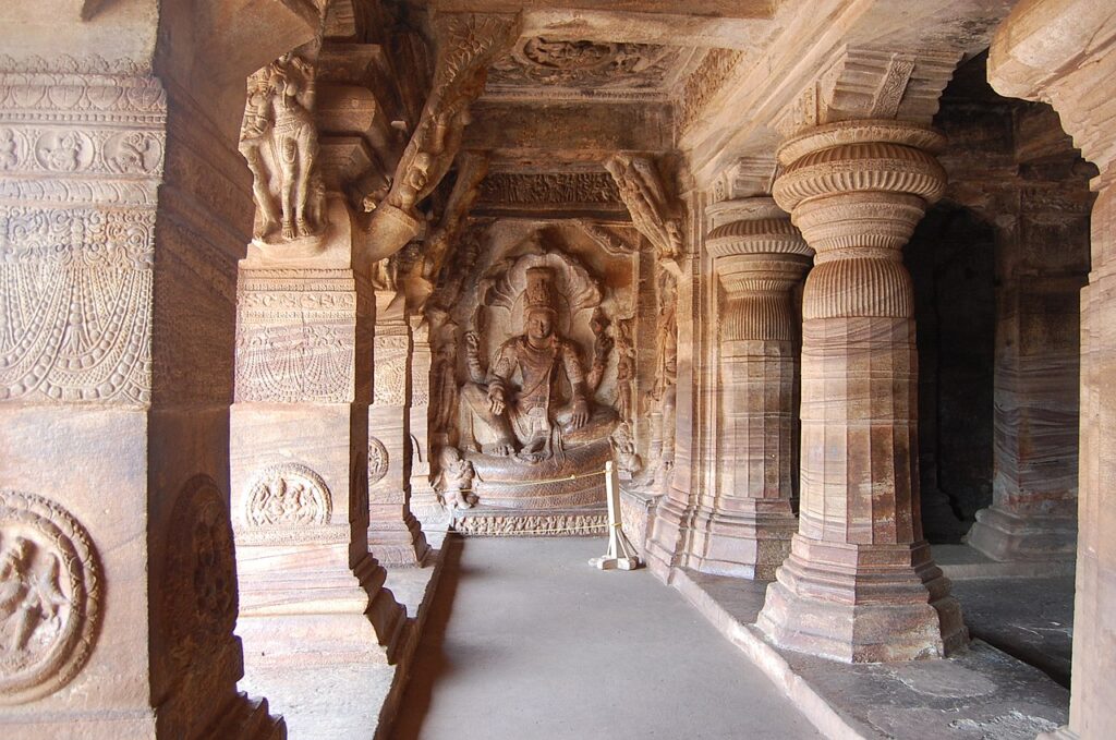 Badami Caves in Karnataka