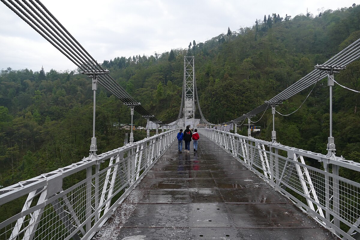 Singshore Bridge: Must-Visit Places in Baiguney, Sikkim