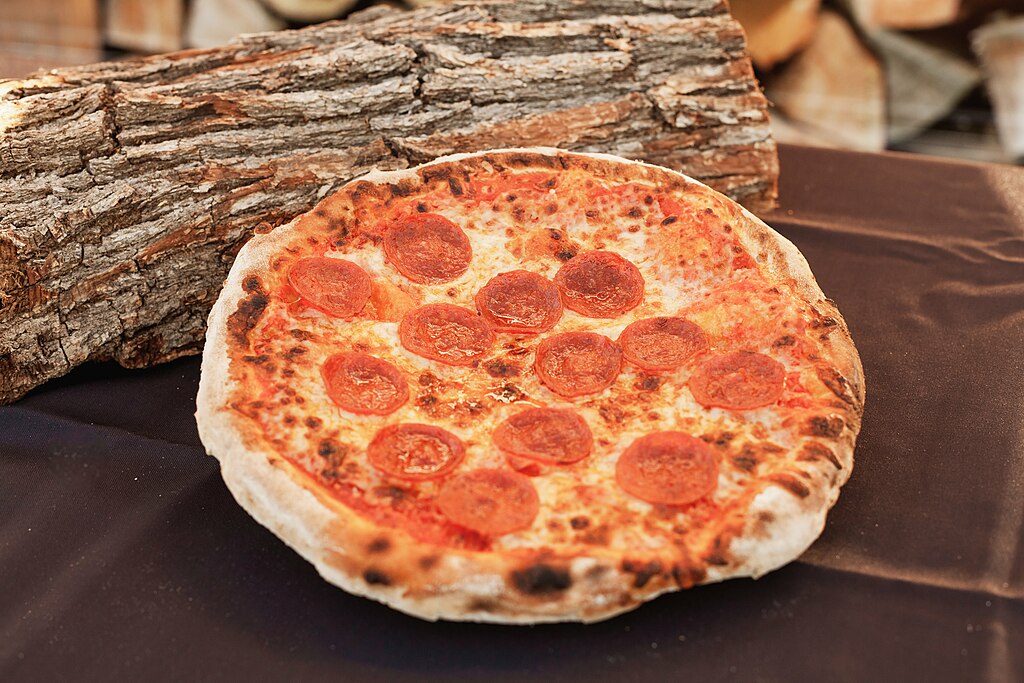 wood-fired pizzas